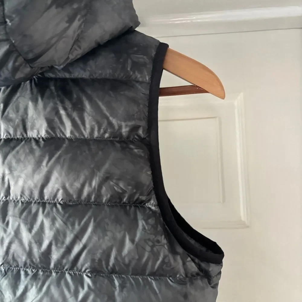 lululemon Pack It Down Vest Puffer Diamond Dye Melanite Black Size 6